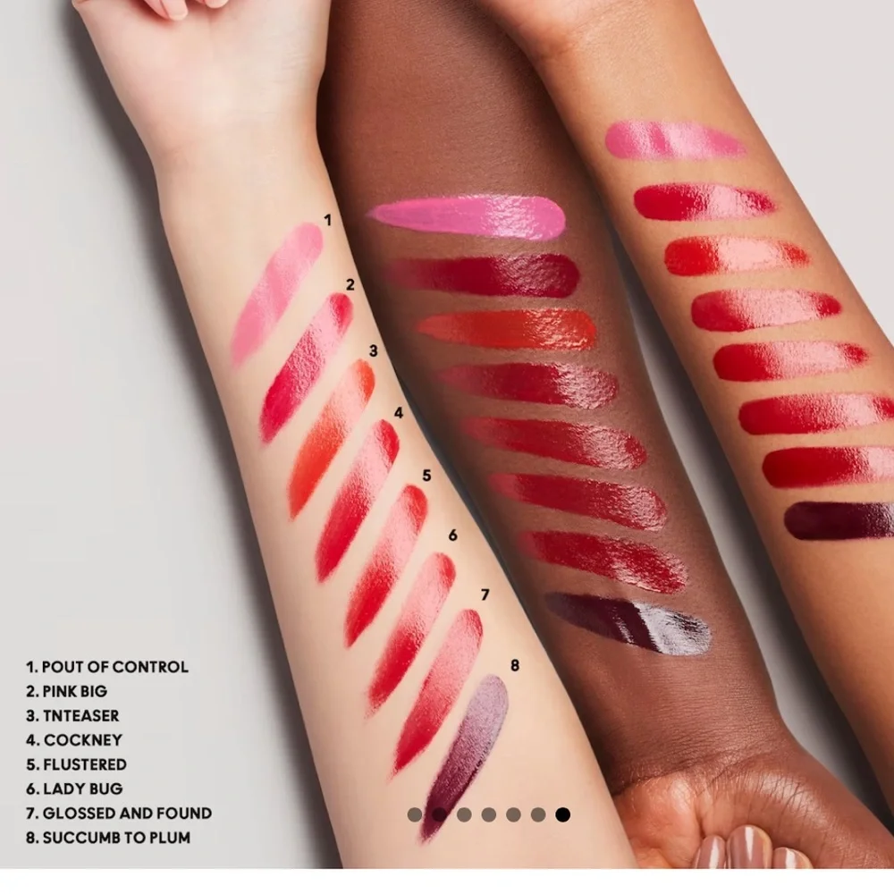 MAC 510 lady bug lustreglass sheer shine lipstick
